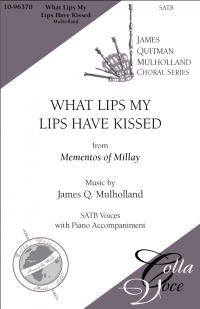 What Lips My Lips Have Kissed | 10-96370