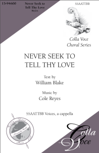 Never Seek to Tell Thy Love | 15-94600