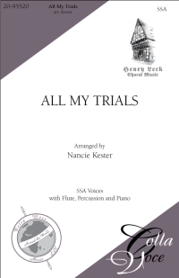 All My Trials Score & Parts | 20-95521
